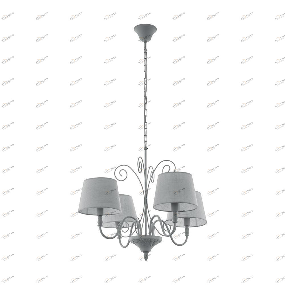 Подвесная люстра Eglo Caposile 43233 EGLO ДИЗАЙНЕРСКИЕ, CAPOSILE 337105 Серый 