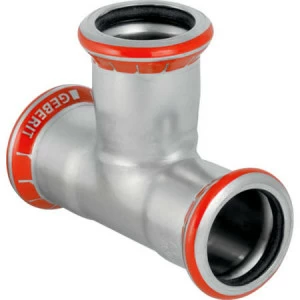 GEBERIT 21010 Тройник равнопроходной Geberit Mapress из углеродистой стали