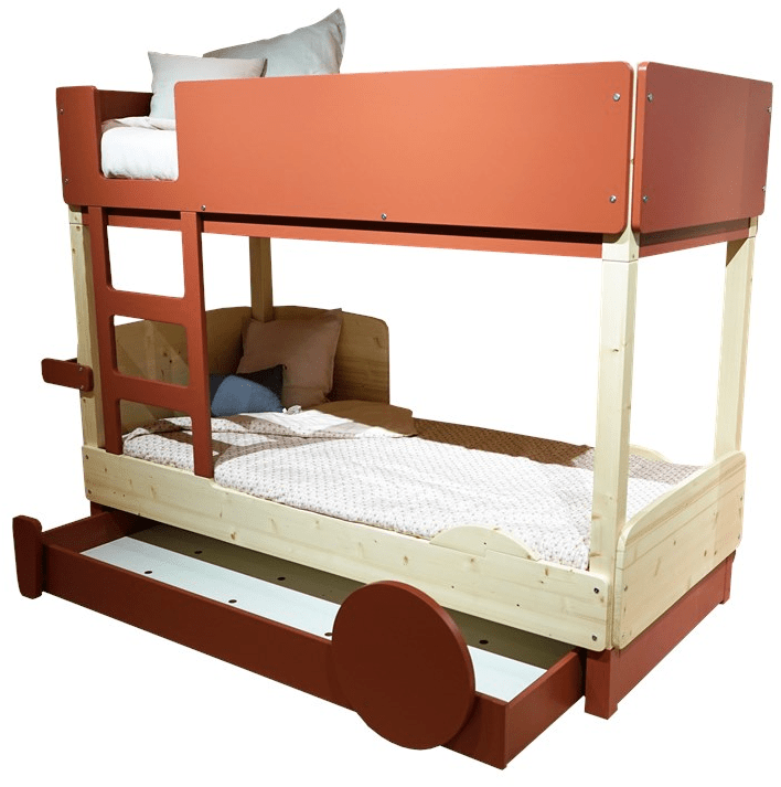Mathy by Bols Односпальная деревянная двухъярусная кровать Discovery sun-id-1467257 - Вид №3