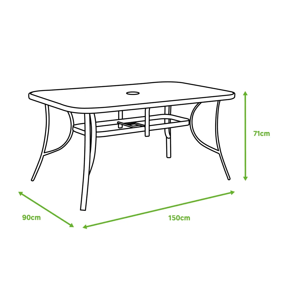 Стол садовый Santreyd Alma для террасы и сада 82232542 STLM-0022454 - Вид №12