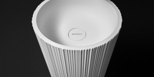 Plissé Напольная раковина стоящая прямоугольная Antoniolupi