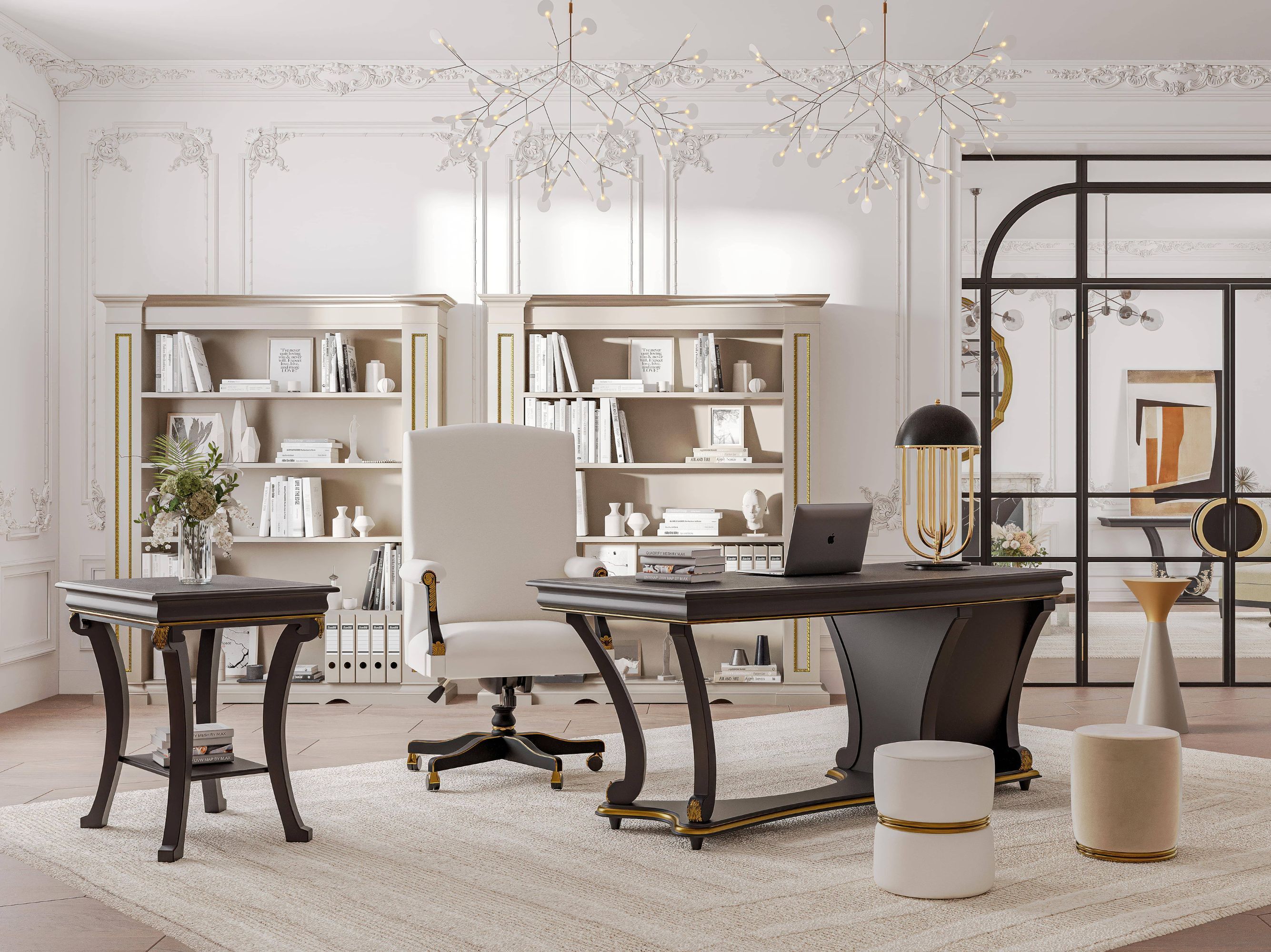 Деревянный квадратный журнальный столик GUERRA VANNI Studio Privè ARCH-00057363 - Вид №2