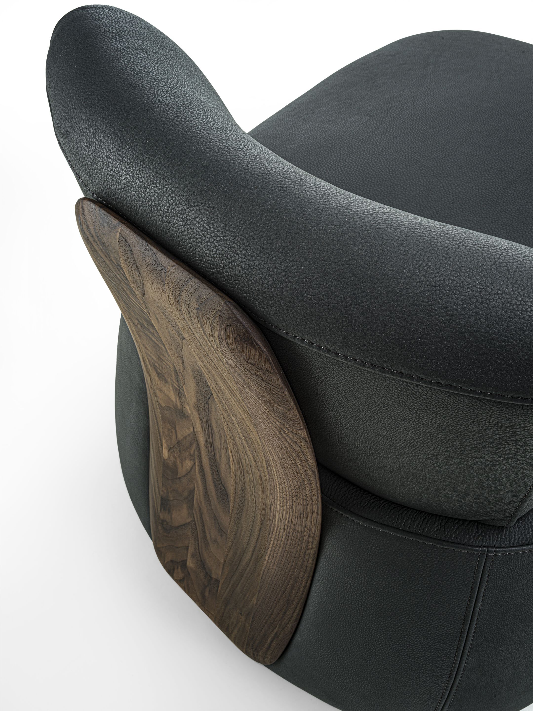 Мягкое кресло из массива дерева Riva 1920 PASSO ARCH-00022342 - Вид №5