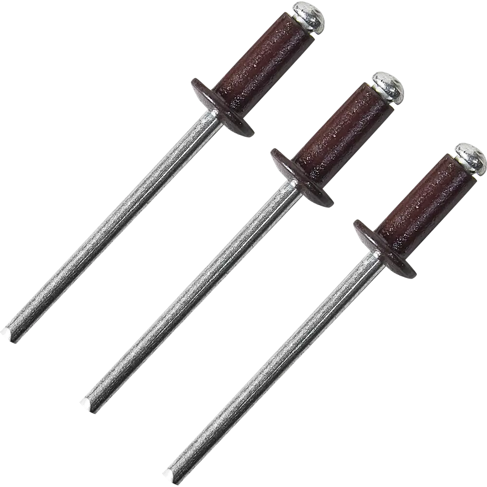Заклепка Спец RAL3005 красная 4x10 мм, 50 шт STLM-2063753