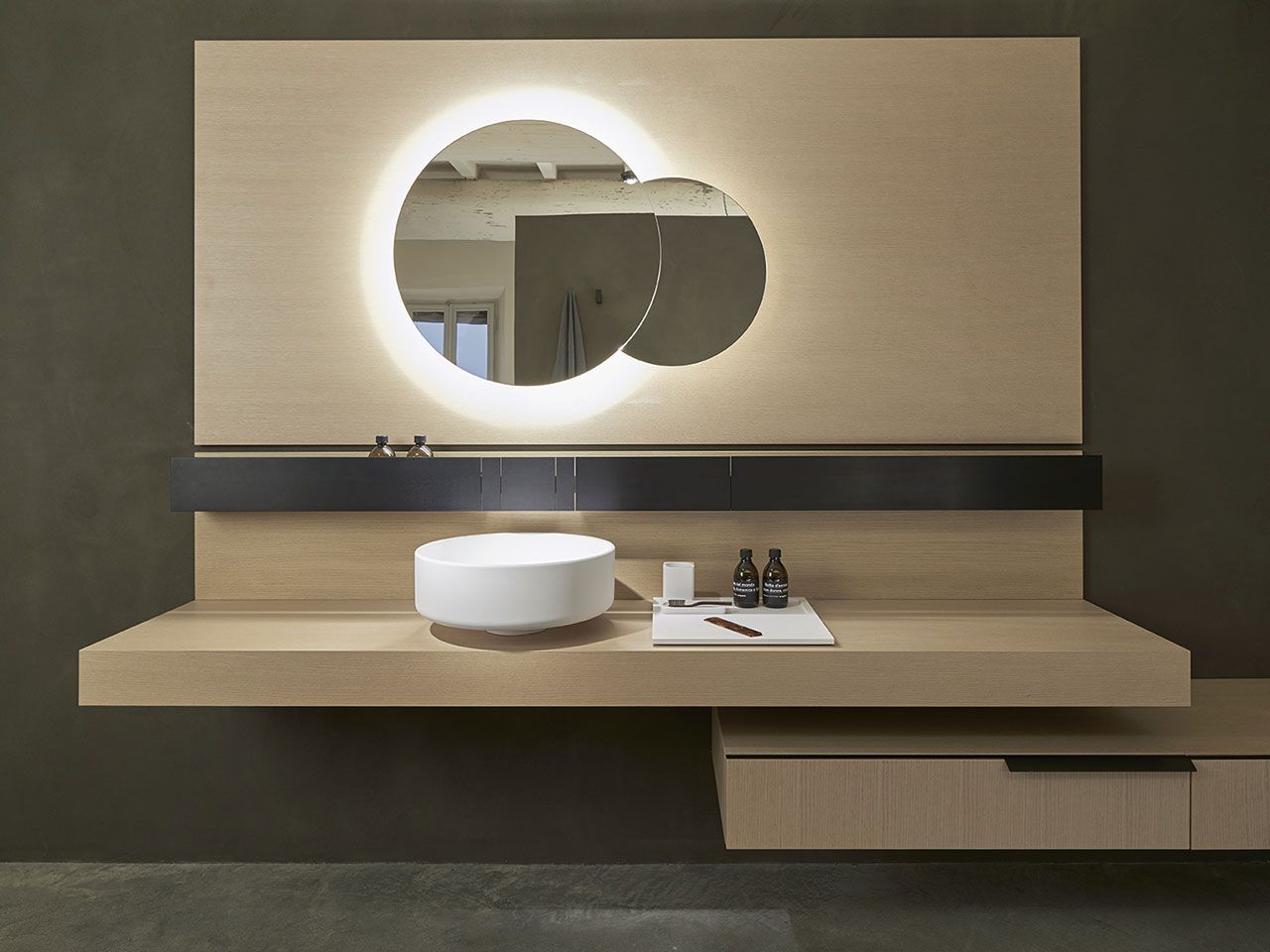 Круглая столешница из Cristalplant® Agape Bjhon 1 ARCH-00054321 - Вид №3