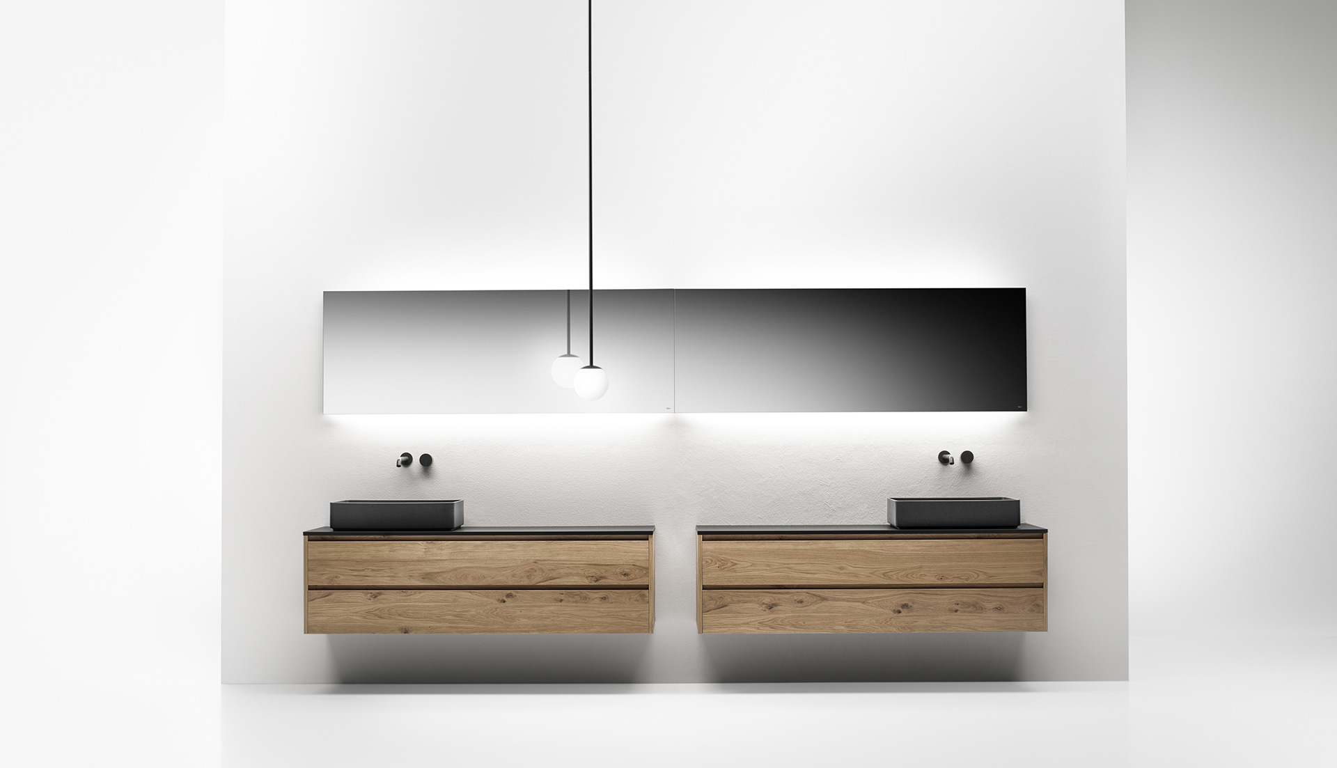 Matt 37 – 58 Раковина на столешнице Falper  - Вид №1