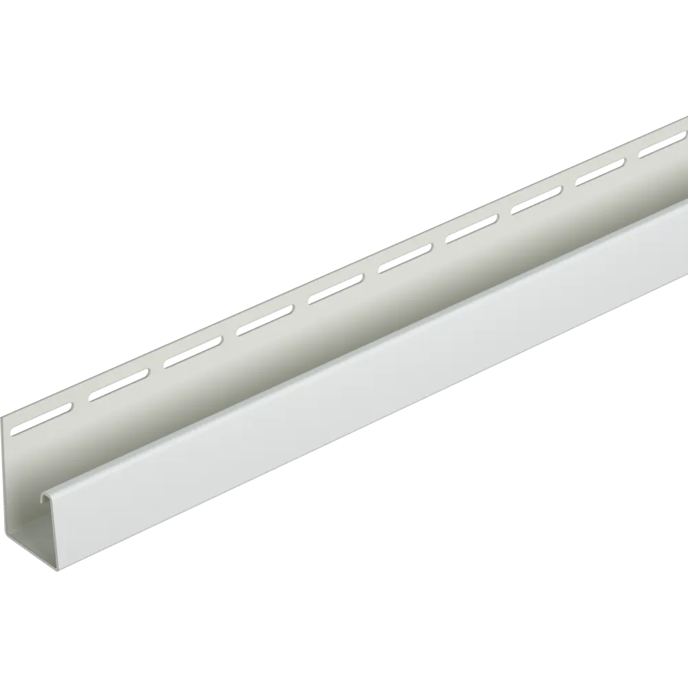 J-профиль для фасадных панелей Dacha 3 м цвет серый DÖCKE STLM-2166853