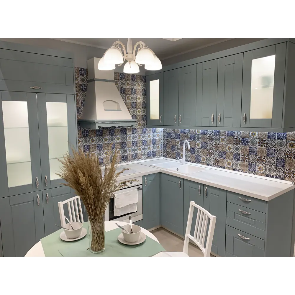 Фасад выдвижного ящика Томари 59.7x12.5см KONSENSA МДФ цвет голубой STLM-2021463 - Вид №9