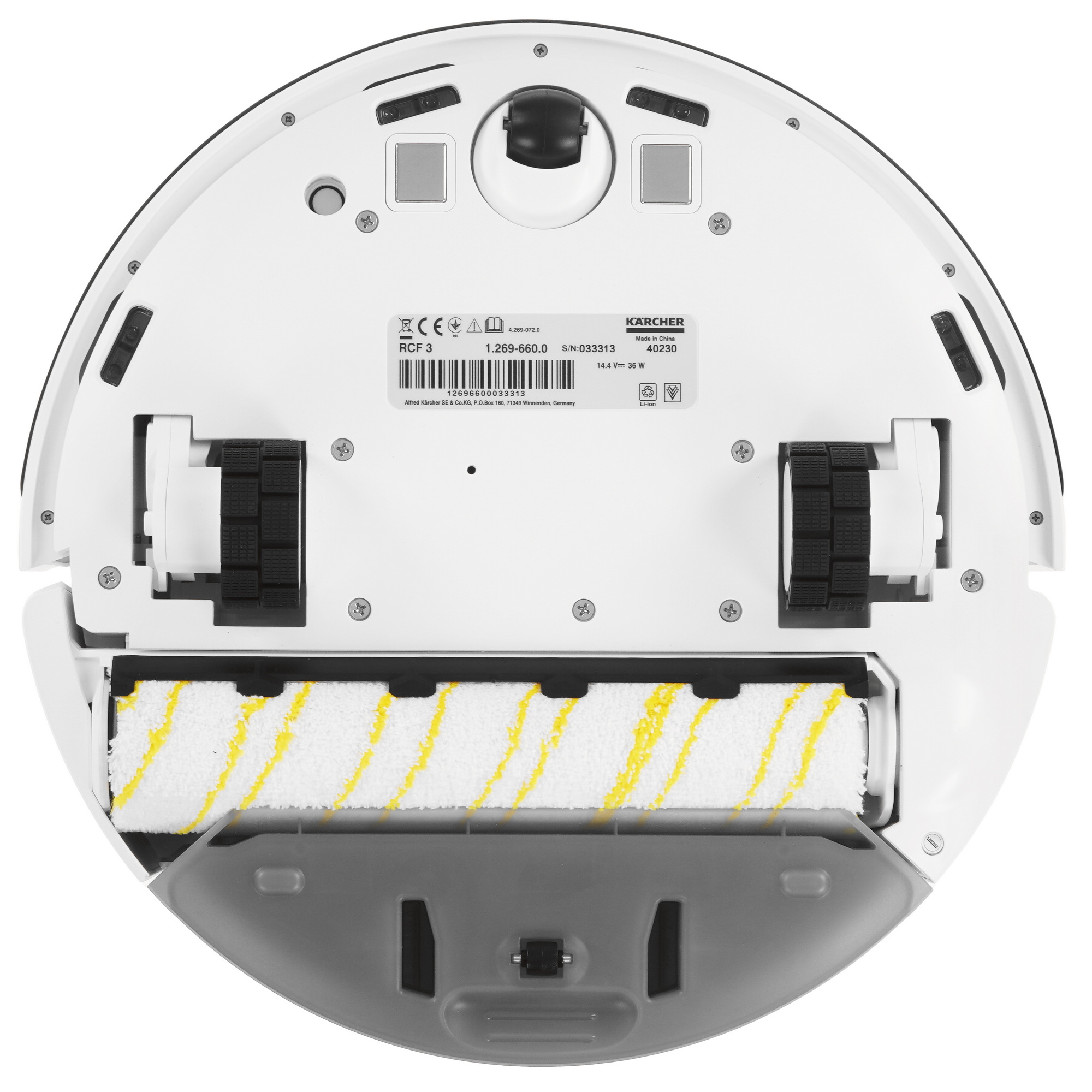 9280777 Робот-полотер Karcher RCF 3 черный STDN-0151012 - Вид №3