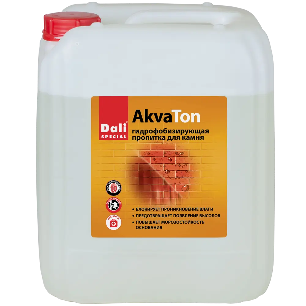 Гидрофобизирующая пропитка для камня и минеральных поверхностей Dali 10 л Santreyd STLM-2116832