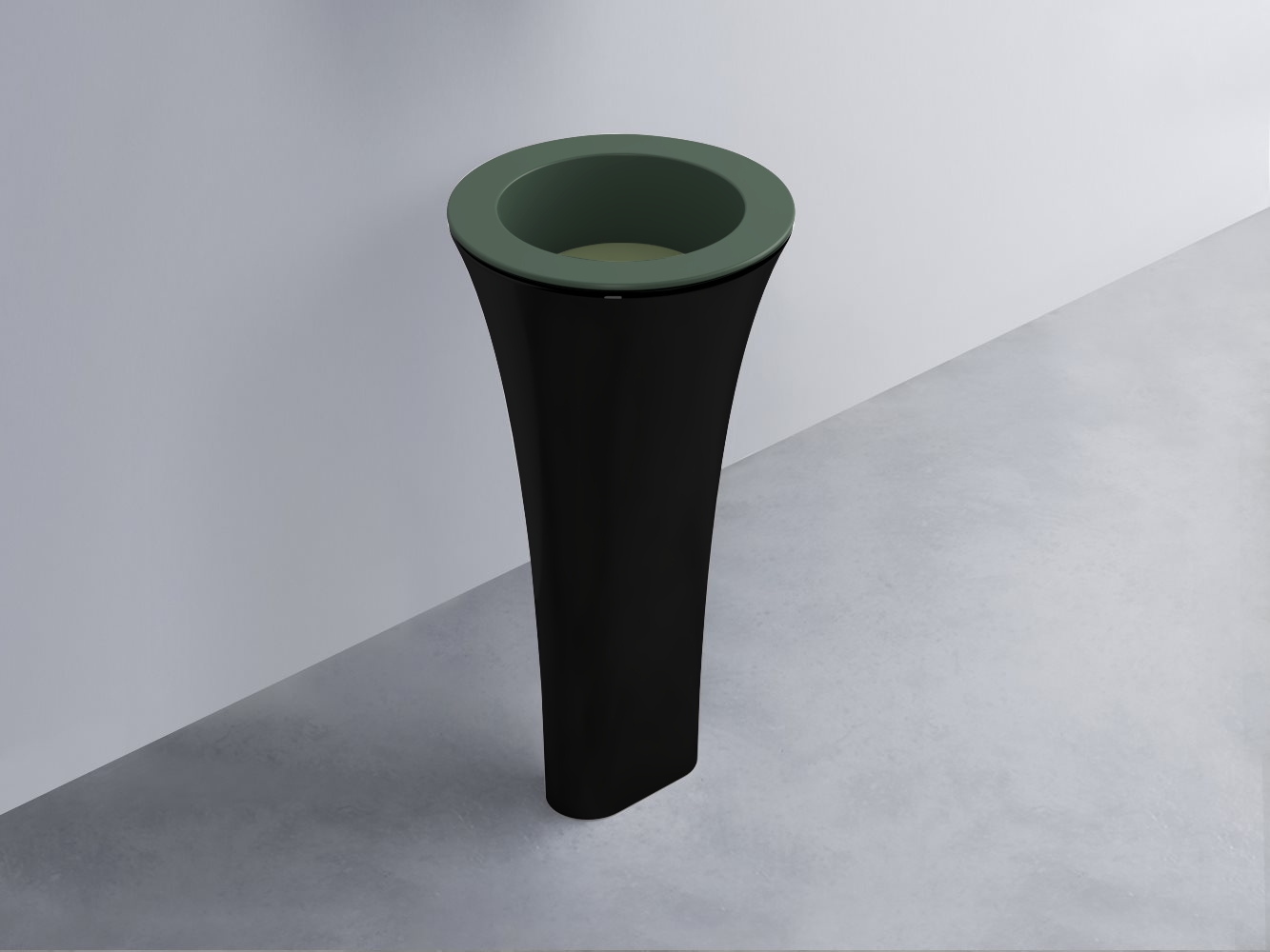 AMLA45-MU+AMPILT-AG+AMCOLT-N Раковина Amedeo Tondo отдельностоящая cielo Enjoy + Amedeo Ceramica Cielo