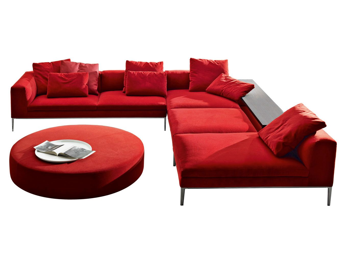 Угловой диван из ткани B&B Italia Michel ARCH-00050009 - Вид №2