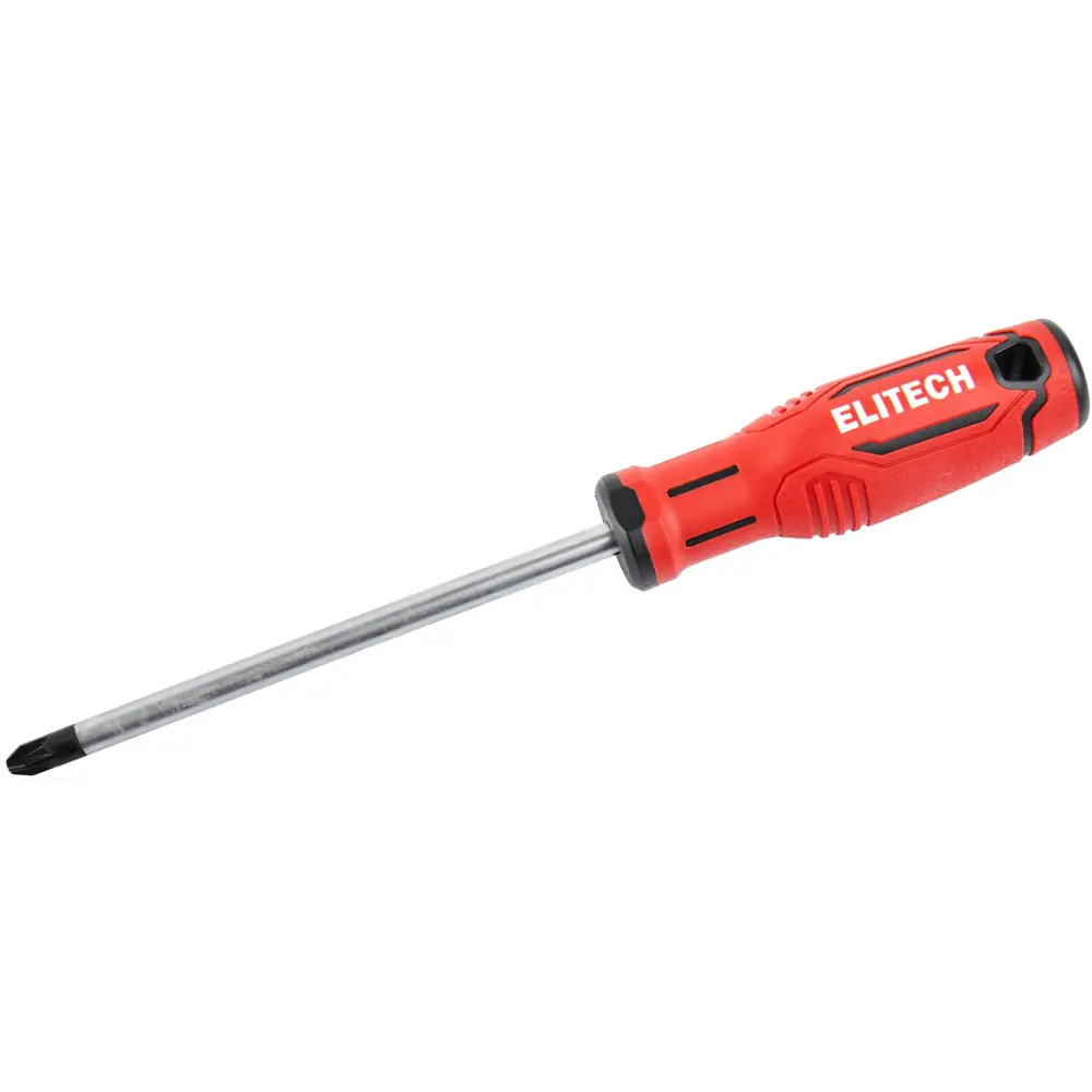 Отвертка крестовая Elitech 211304 PZ3x150 мм с магнитным наконечником 89407179 STLM-1563203