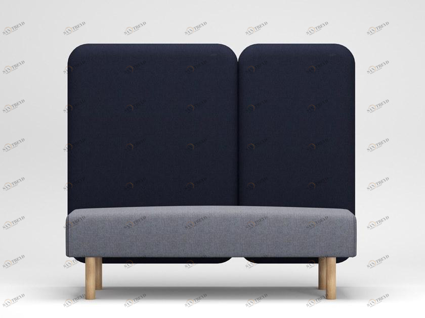 SOFTREND Шумопоглощающая модульная офисная перегородка из ткани August sun-id-1370425