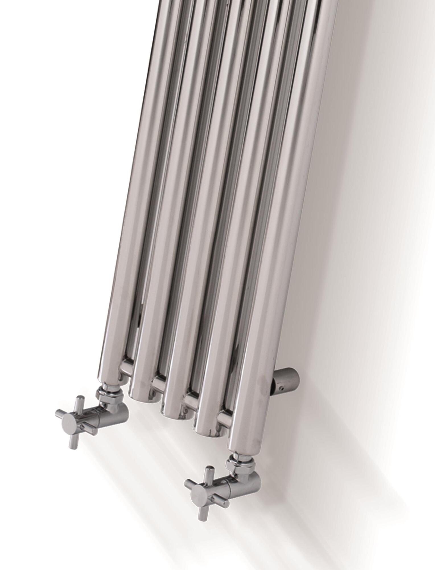 Радиатор Hammam MIMOSA Aluminium radiator комбинированный; электрический или водяной Алюминий  - Вид №14