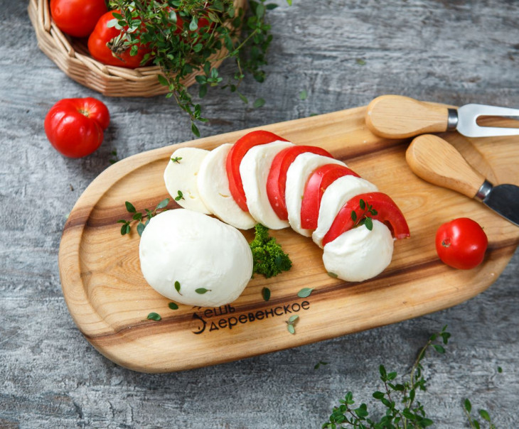 7149 Сыр "Моцарелла" 2 шарика Вкусляндия 