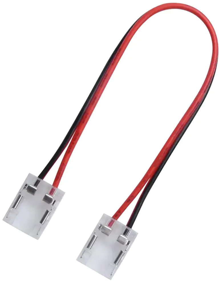 Коннекторы APEYRON для LED-ленты 24V с клипсами и проводами 87978644