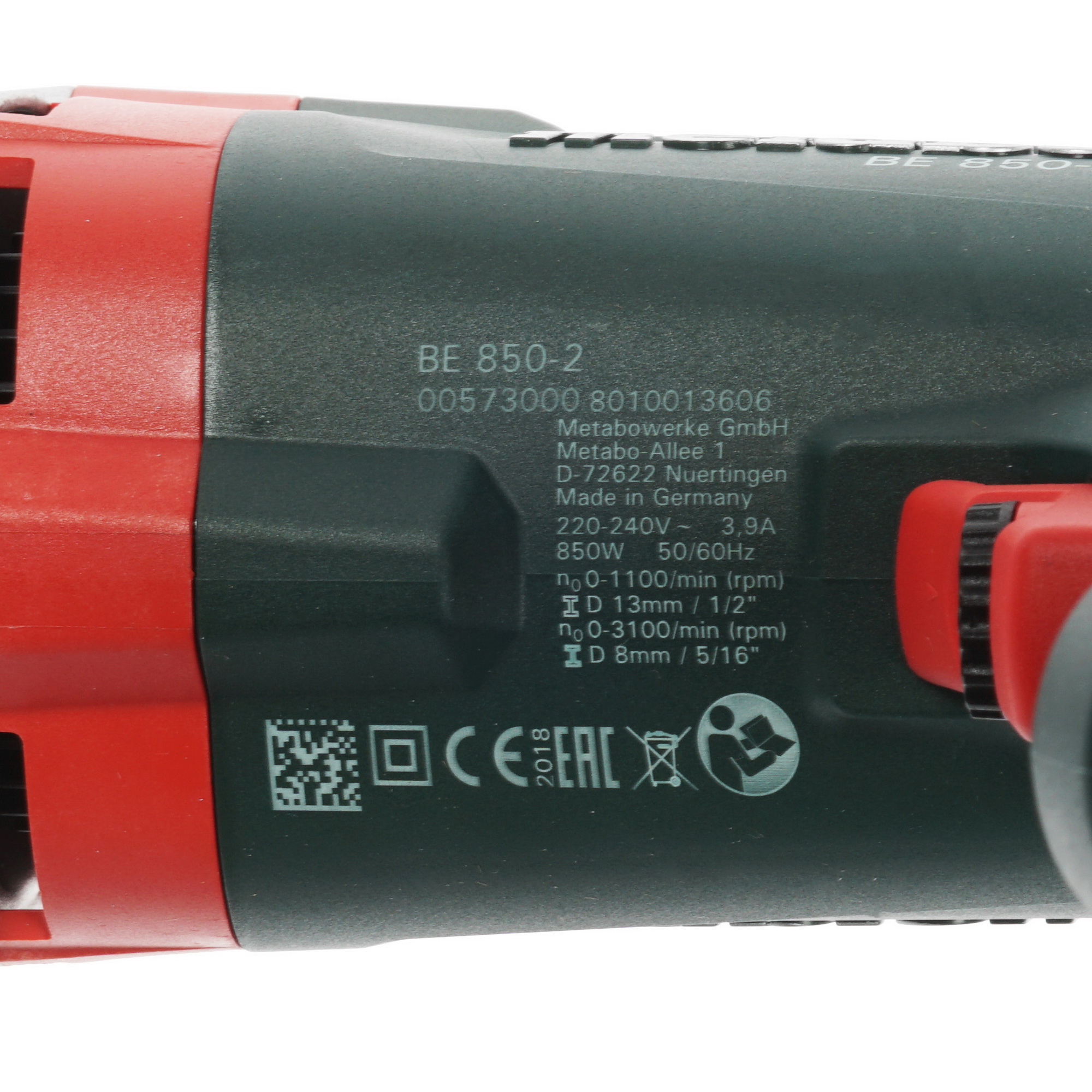 Дрель  Metabo BE 850-2 1151524 STDN-0125701 - Вид №2