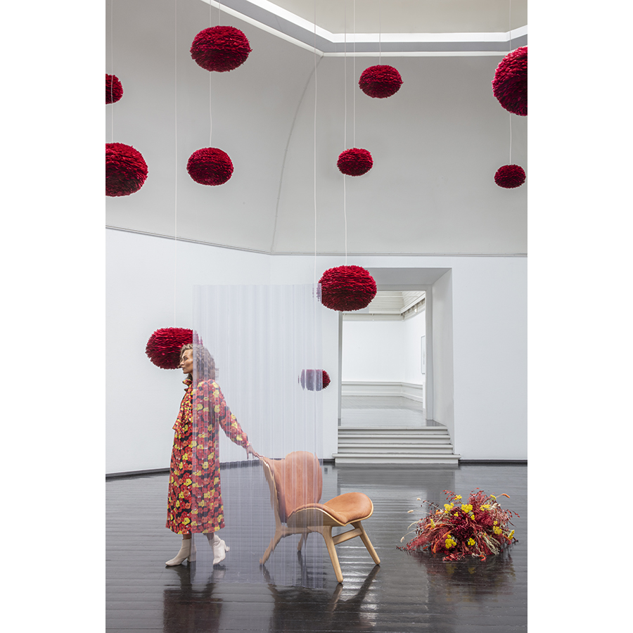 2022 Плафон , eos mini, D35 см, красный UMAGE  - Вид №3