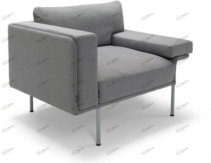 Offecct Кресло из ткани с подлокотниками Varilounge sun-id-1462486