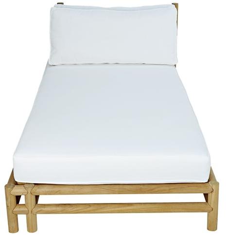 cbdesign Садовая кушетка из тика Woo system Tj 328b - Вид №2