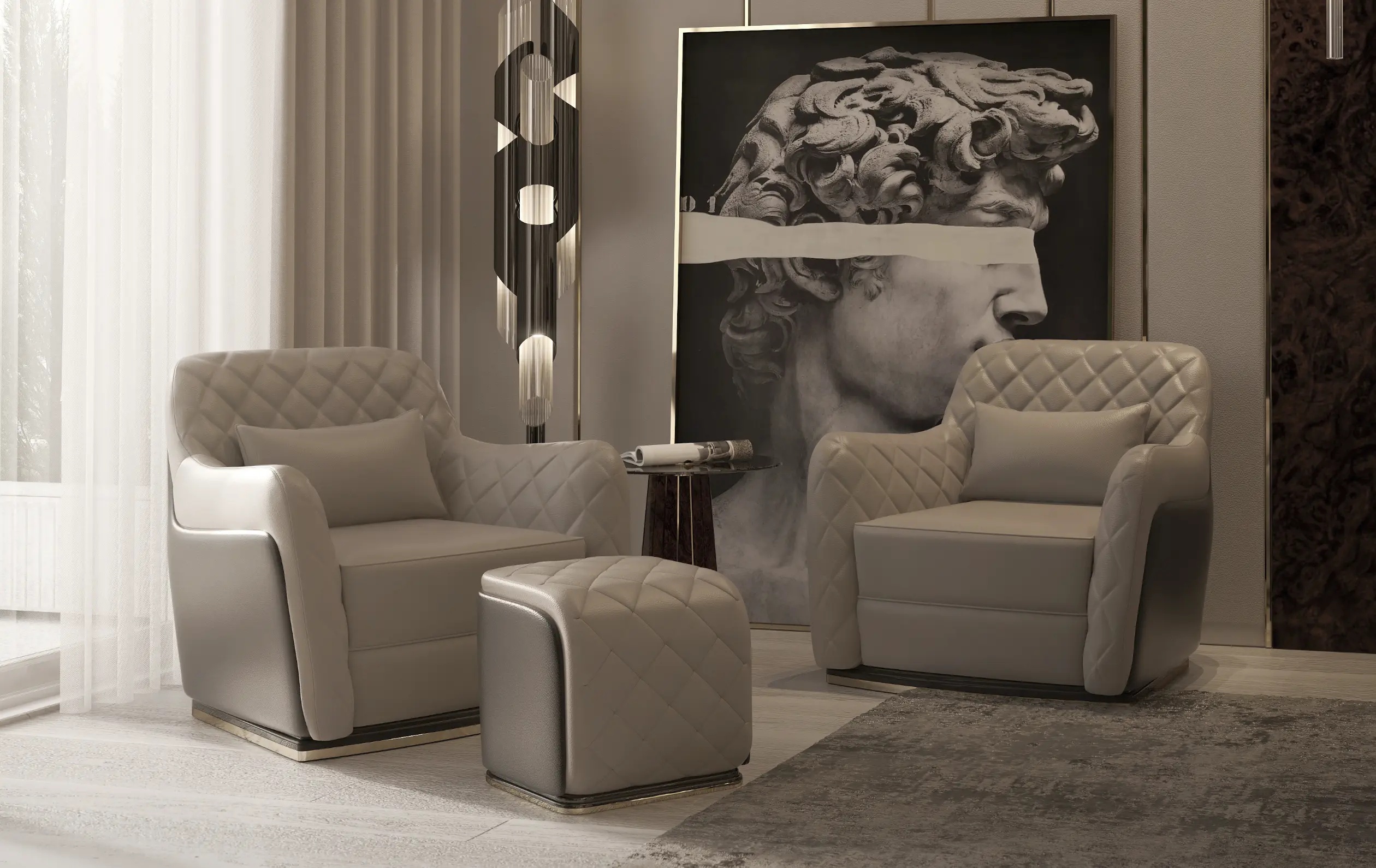 Одноместный диван LUXXU Charla 228 - Вид №7