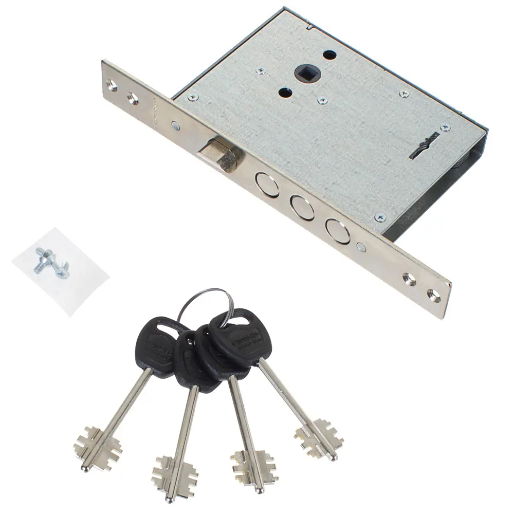 Врезной замок ГАРДИАН-3011 для металлических дверей с 4 ключами 16112306 STLM-0006561 - Вид №1