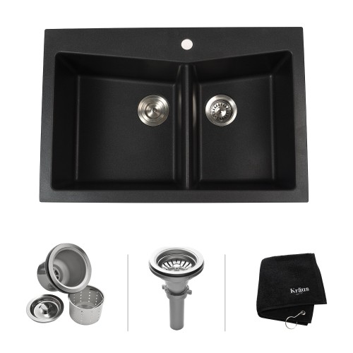 KGD-430B Мойка кухонная прямоугольная Krausru  - Вид №1