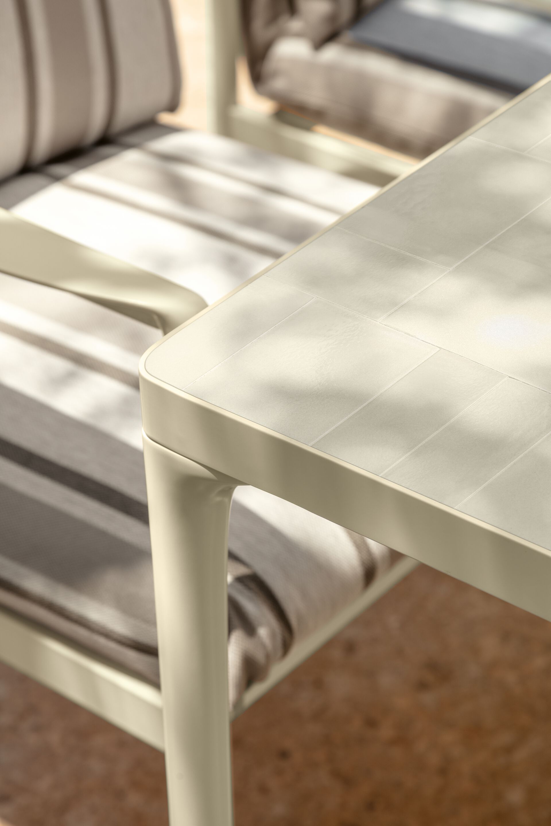 Алюминиевый прямоугольный садовый столик Talenti Nalu ARCH-00088049 - Вид №1