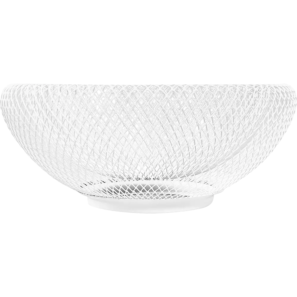 Santreyd Белая металлическая корзина для фруктов 25x25x10 см 88499607 STLM-1503593 - Вид №2