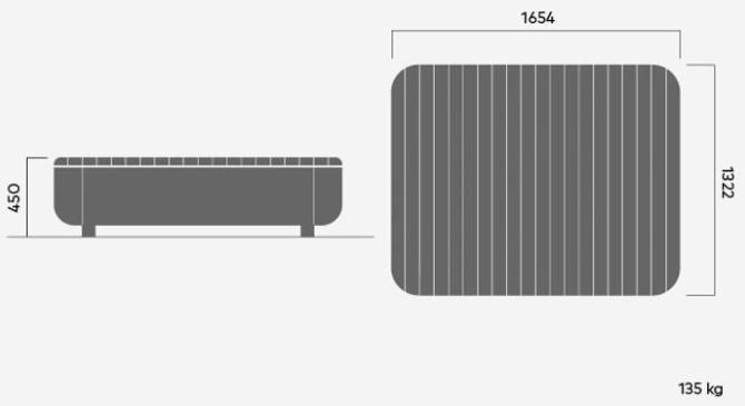 VESTRE Скамейка из стали и дерева sun-id-1464614 - Вид №9