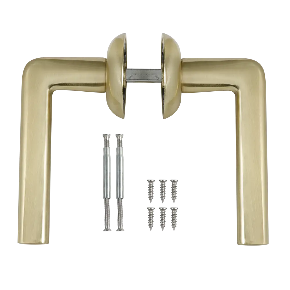 EDSON Золотые дверные ручки EDS-21-Z01 для межкомнатных дверей 85170619 STLM-0059418 - Вид №1