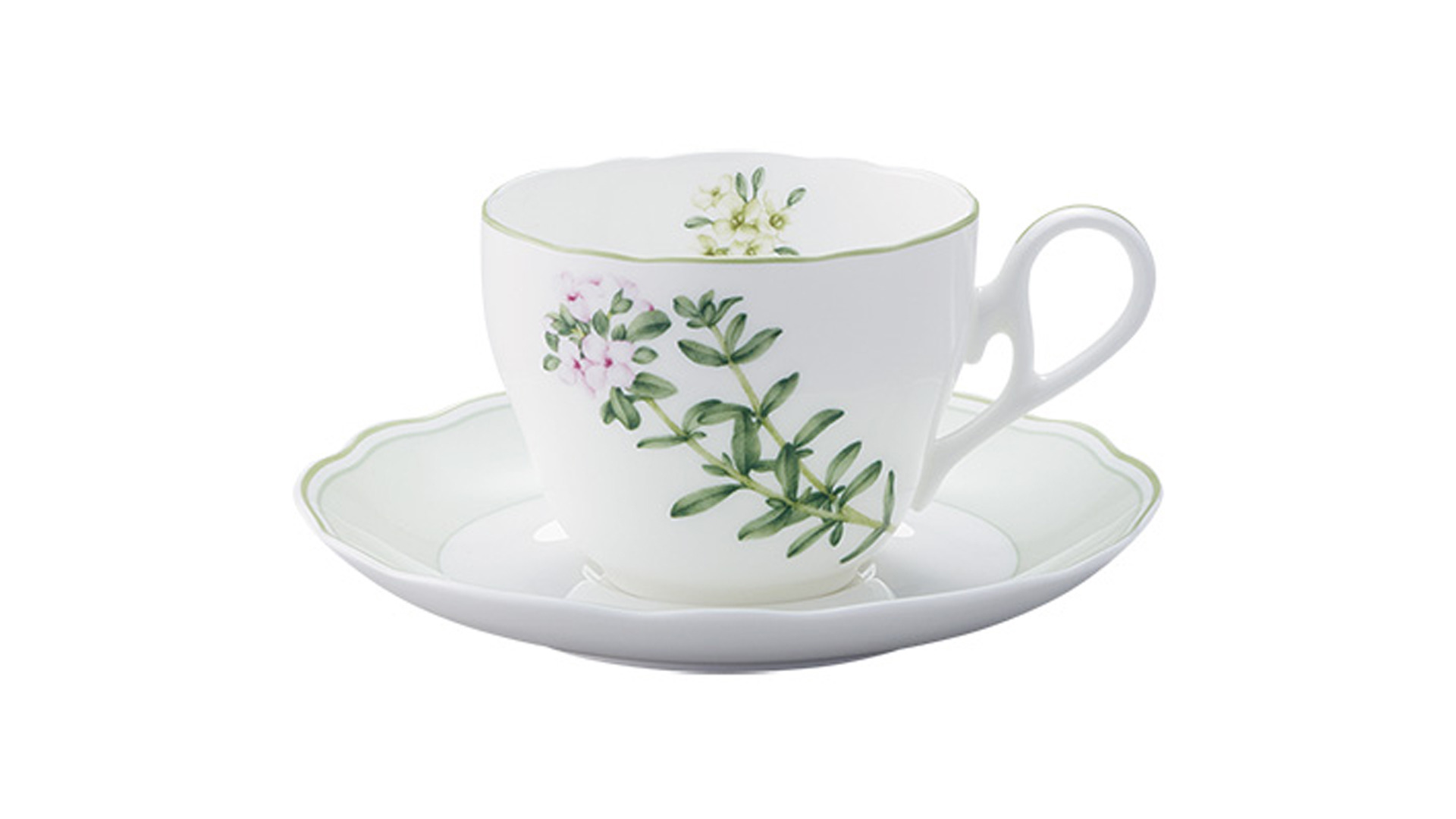 10665480 Noritake Сервиз чайный Noritake "Английские травы" на 6 персон 21 предмет Фарфор костяной  - Вид №9