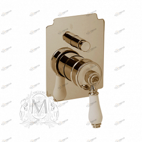 Смеситель MIGLIORE Ermitage ML.ERM-7072.BI.BR скрытого монтажа с девиатором, бронза 