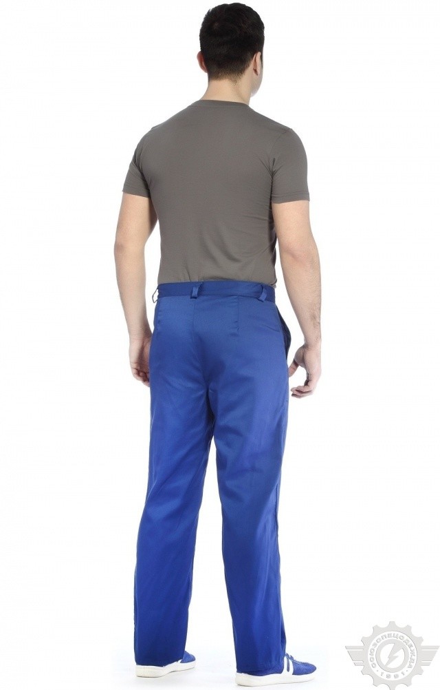 65397 Костюм "Труд" василек-серый  Летняя спецодежда  размер 52-54/182-188  - Вид №10