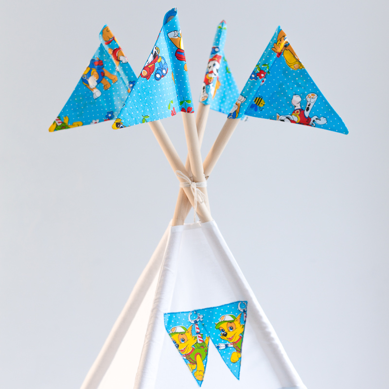 Вигвам для детей "Щенячий патруль" VAMVIGVAM  281901 Белый;голубой Santreyd  - Вид №6