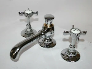 BLEU PROVENCE Смеситель для раковины из латуни на 3 отверстия Rubinetti per lavabo