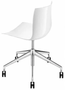 arper 5-спицевый стул на колесиках Catifa 46