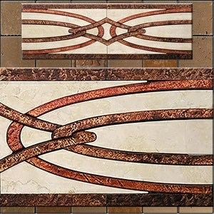 БОРДЮР ИЗ МРАМОРА CH-4 SKALINI CLASSIC