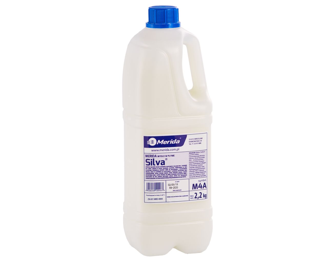 M4A Жидкое мыло SILVA 2,2 кг высококачественный уход Merida 