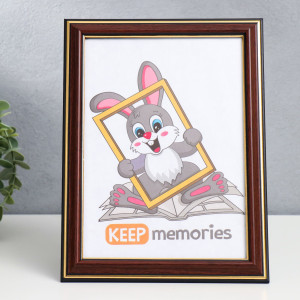 90334966 Рамка 1114499, 15х21 см, пластик, цвет коричневый Keep memories STLM-0189329 KEEP MEMORIES