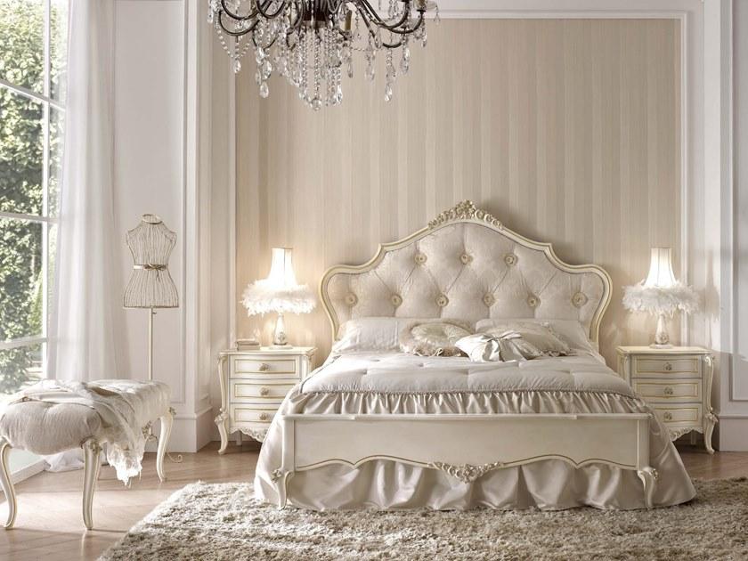 VOLPI Двуспальная кровать с мягким изголовьем Emporio volpi Eclmc010s+20s - Вид №3