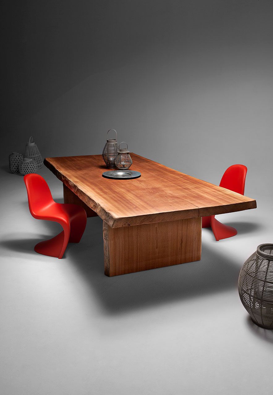 Прямоугольный садовый стол из красного дерева Exteta Individual ARCH-00049883 - Вид №2