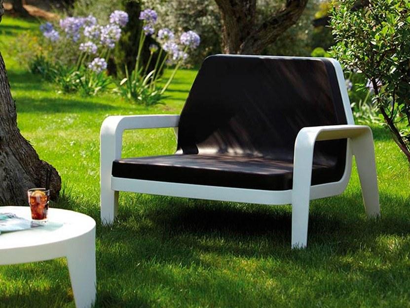 SLIDE Садовое кресло из полиэтилена с подлокотниками sun-id-1396587 - Вид №1