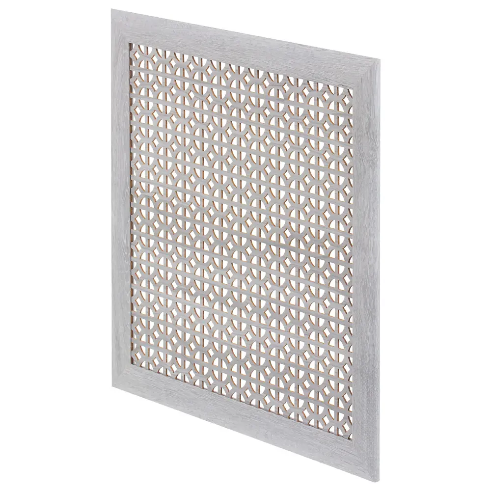 ЛАЙТ Экран для радиатора «Сусанна» 60×60 см в оттенке дуб серый 18732656 STLM-1014259 - Вид №1