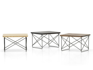 Прямоугольный журнальный столик с верхней частью HPL и стальным основанием