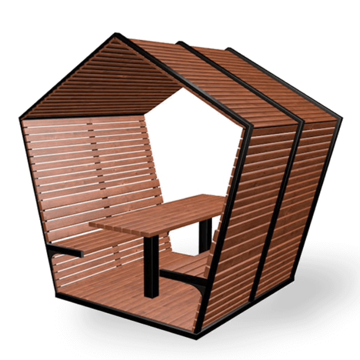 14400 ПЕНТА Country 01, беседка парковая LAB.Space  - Вид №1