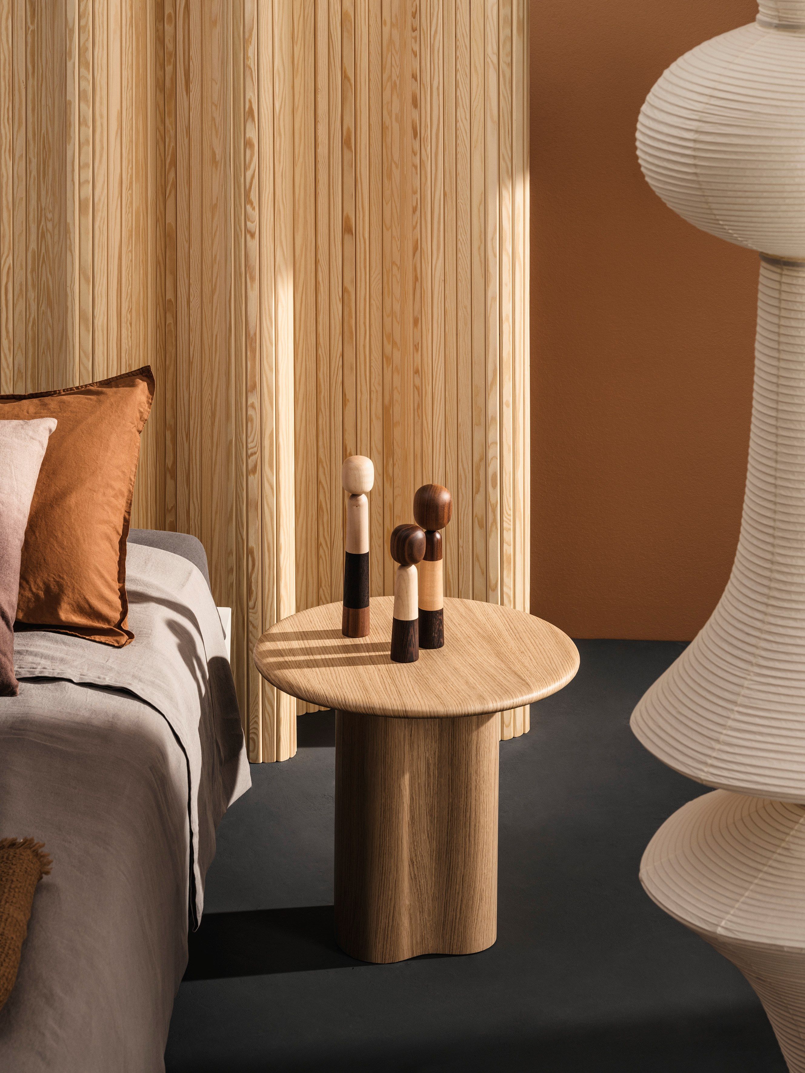 Высокий круглый журнальный столик из МДФ Arper Ghia ARCH-00071697 - Вид №7