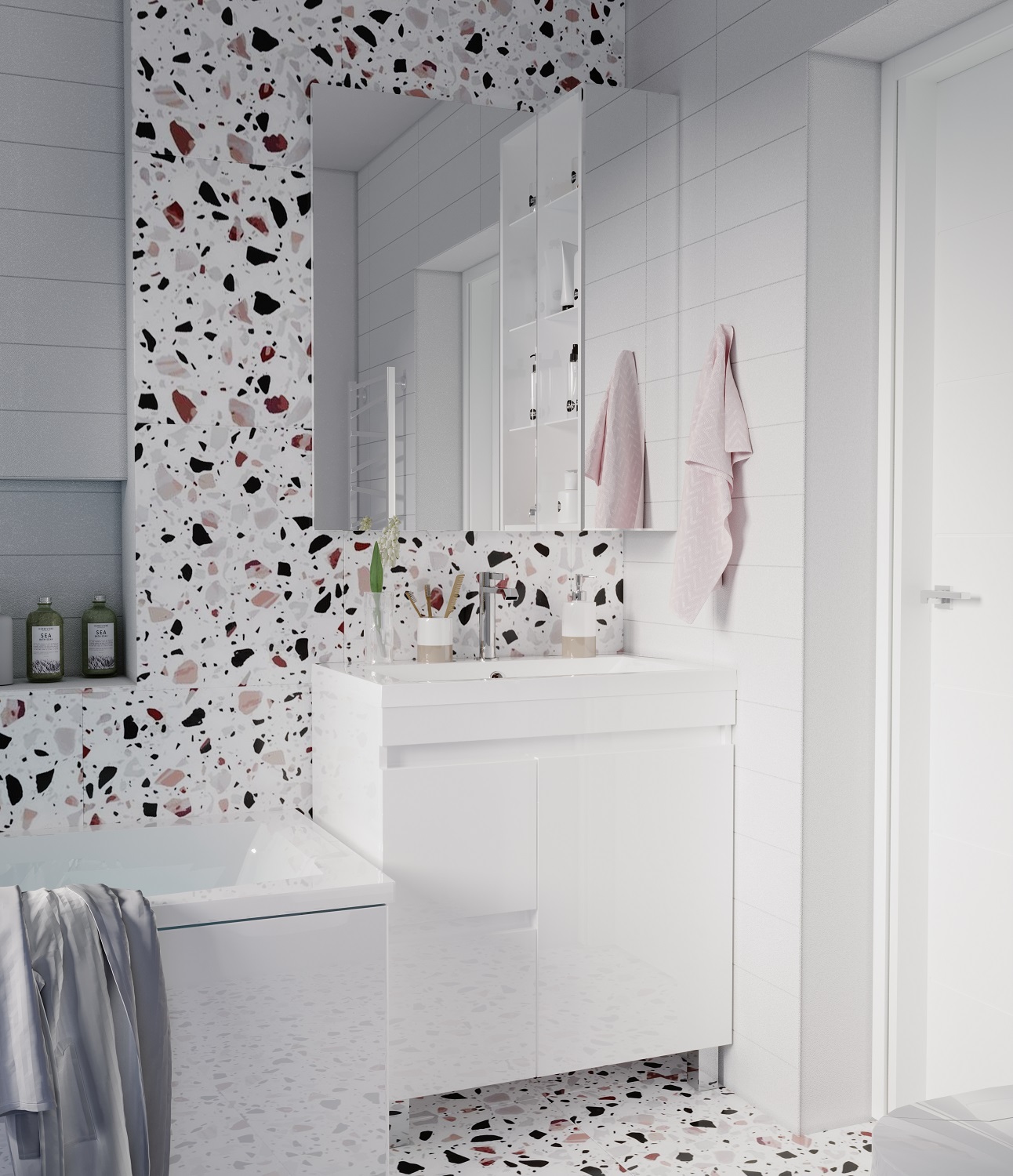 У83243 Зеркало Cube 60 1 Marka Cube