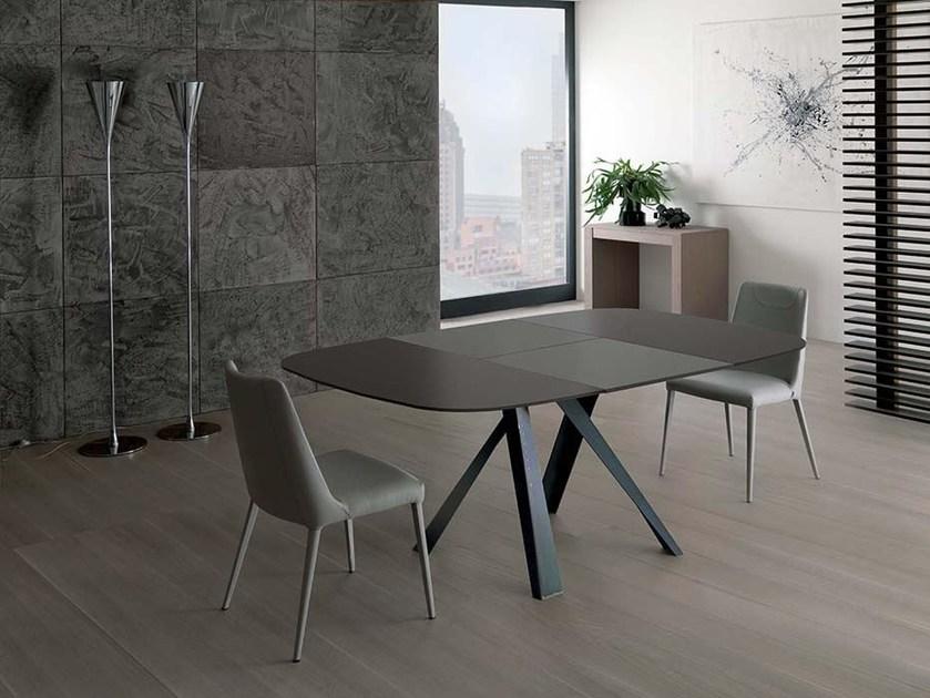 Ozzio Italia Раздвижной хрустальный стол  T246  - Вид №2